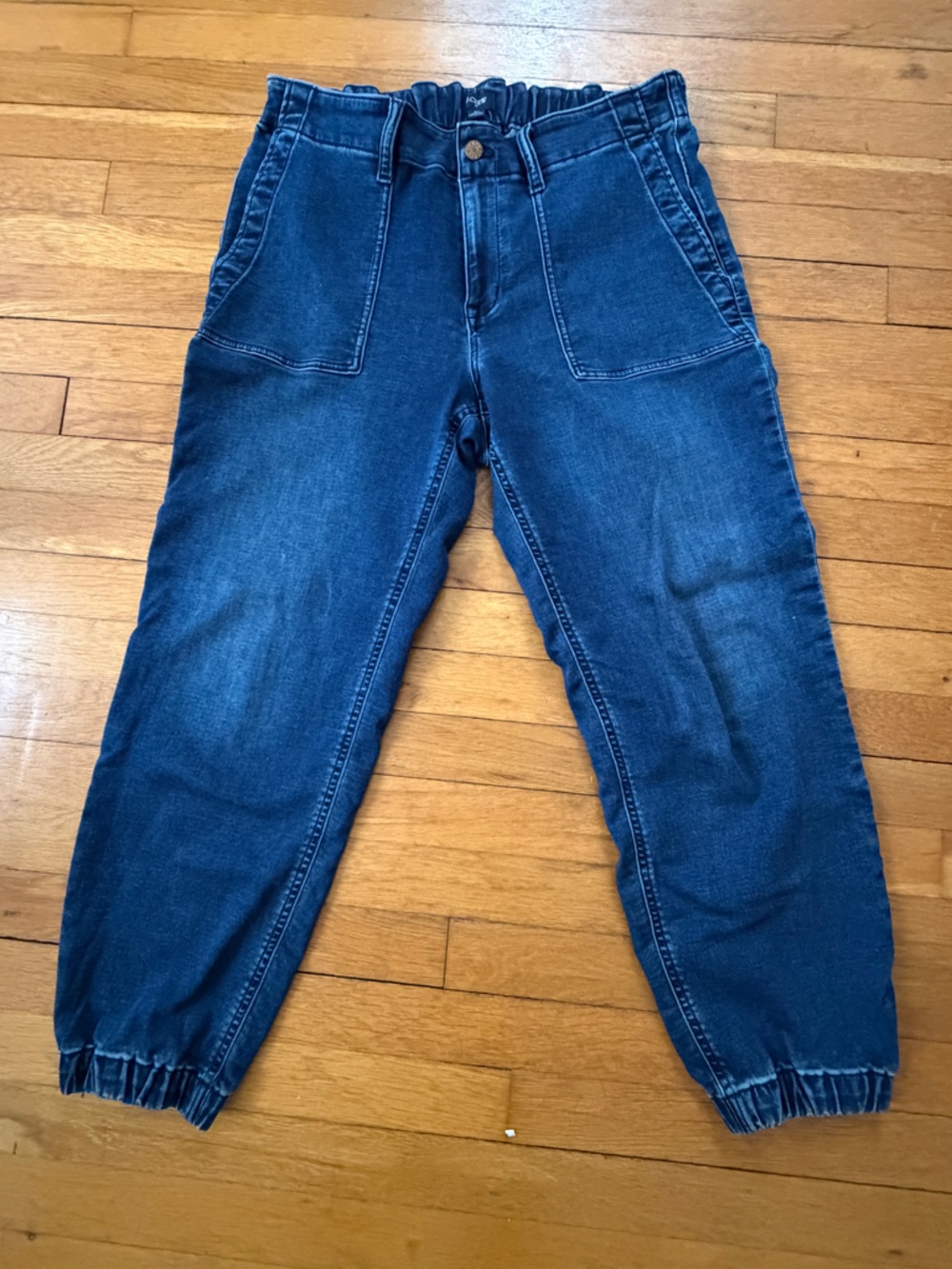 J. Crew Utility Jogger Relaxed Fit Jeans with Stretch Size 31